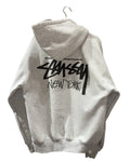 Stussy New York City Exclusive Grey Pullover Hoodie product image 1
