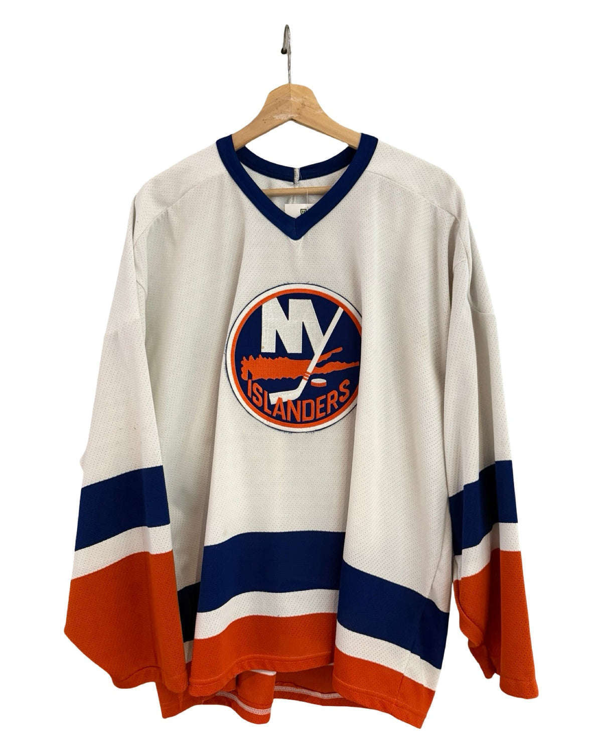 Vintage 80s New York Islanders Maska AirKnit Hockey Jersey product image 1