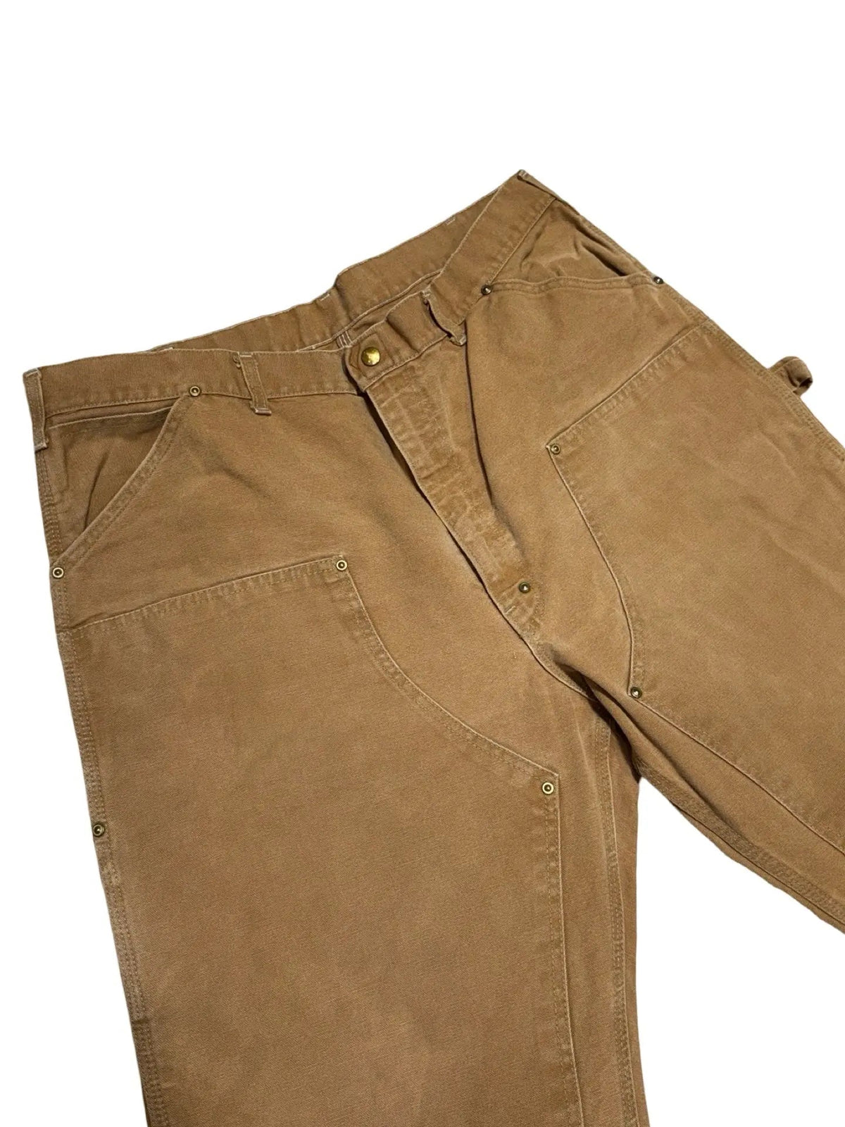 90s Carhartt Tan Double Knee Pants size 42 product image 3