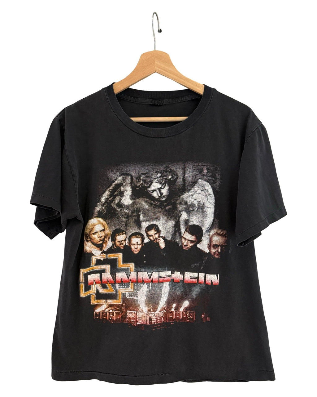 Vintage 90s Rammstein Tour Band Tee product image 1