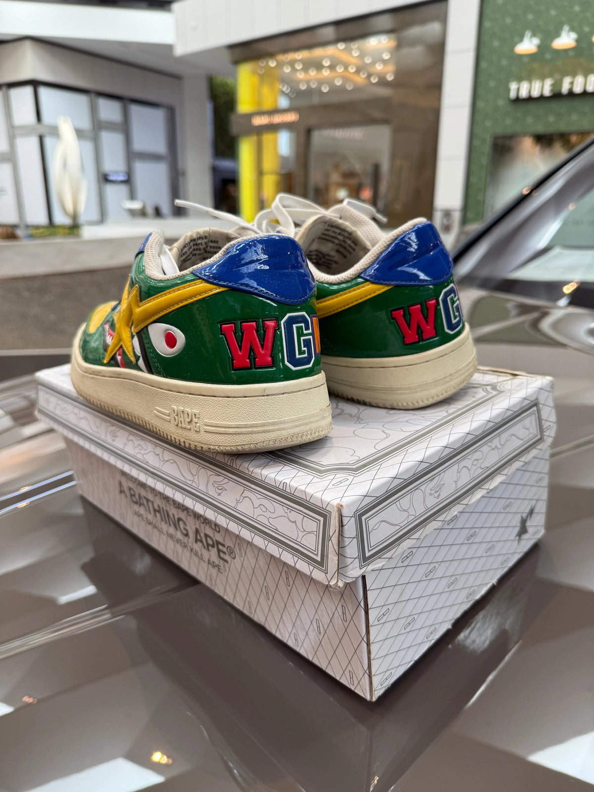 Bape Bapesta M2 WGM 20th Anniversary Sneakers