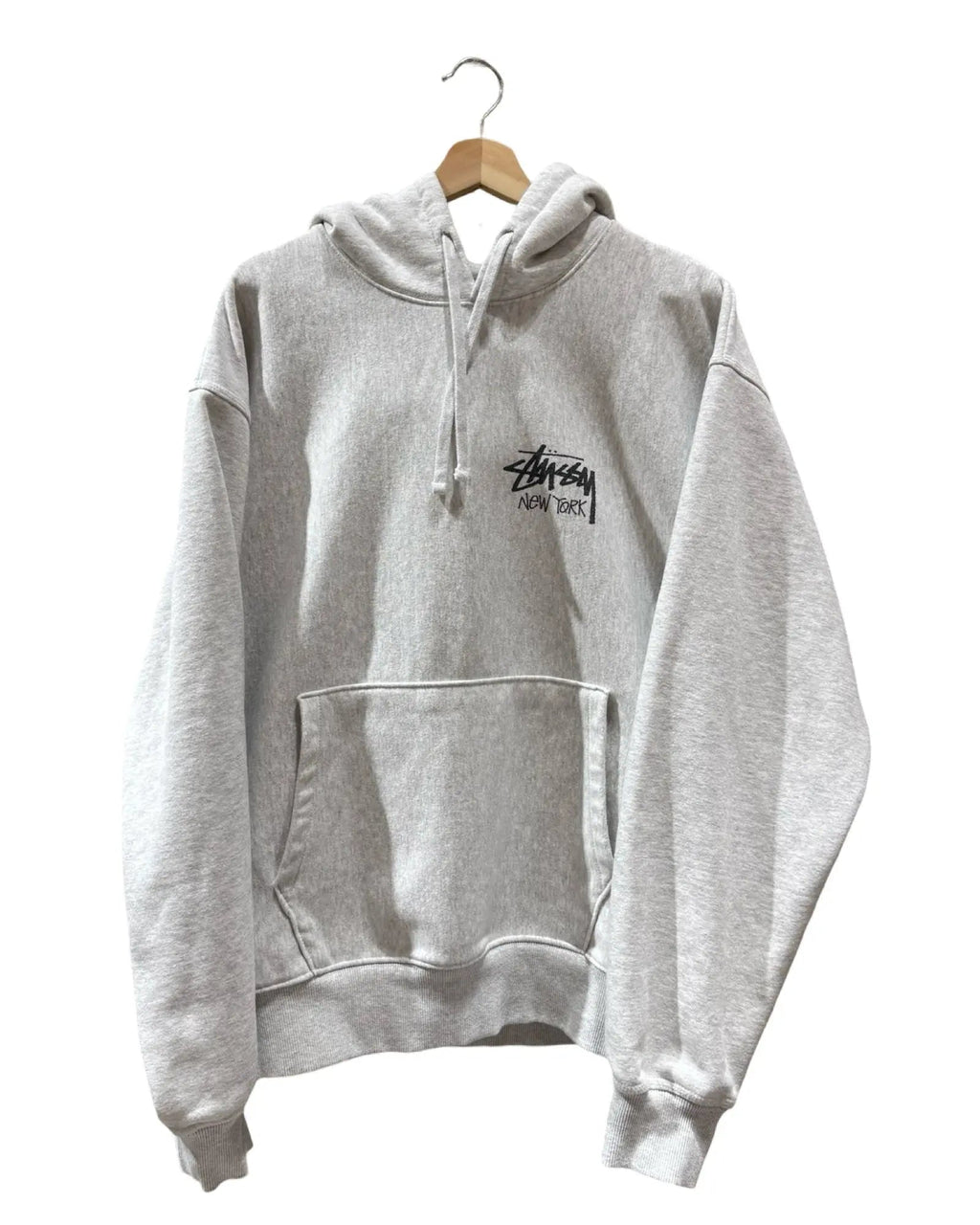 Stussy New York City Exclusive Grey Pullover Hoodie product image 2