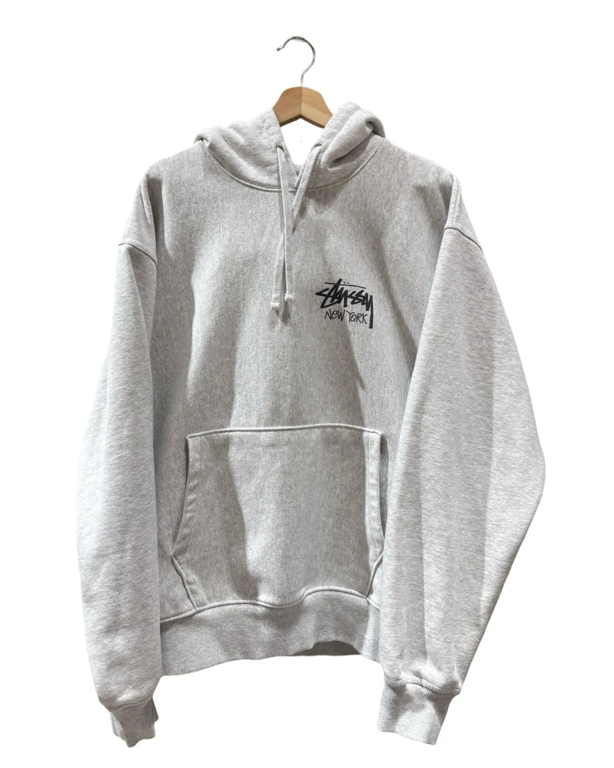 Stussy New York City Exclusive Grey Pullover Hoodie product image 2