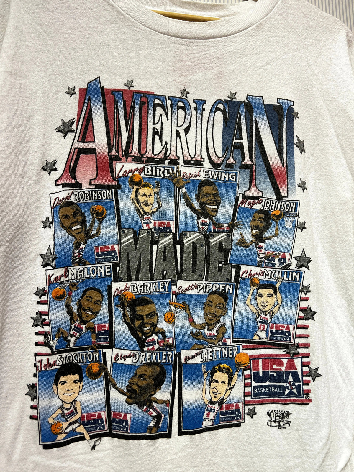 Vintage 1992 USA Dream Team NBA Promo Tee product image 2