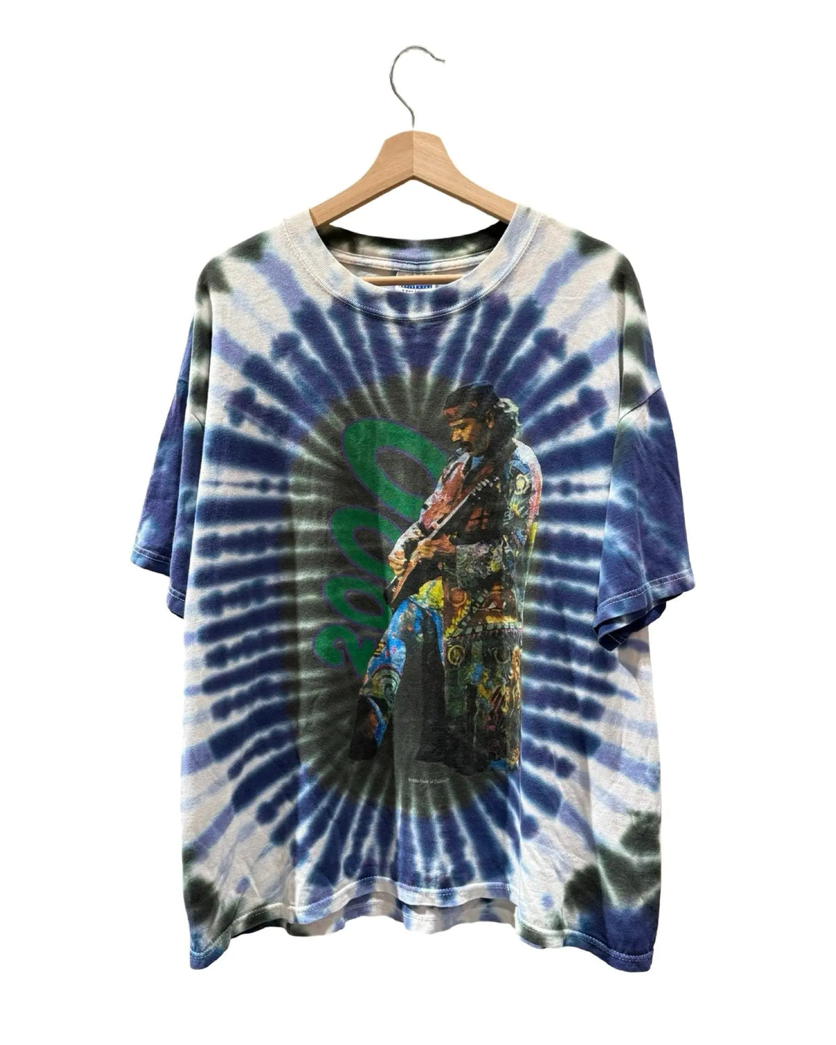 Vintage 2000 Carlos Santana Tye Dye Tour Tee product image 1