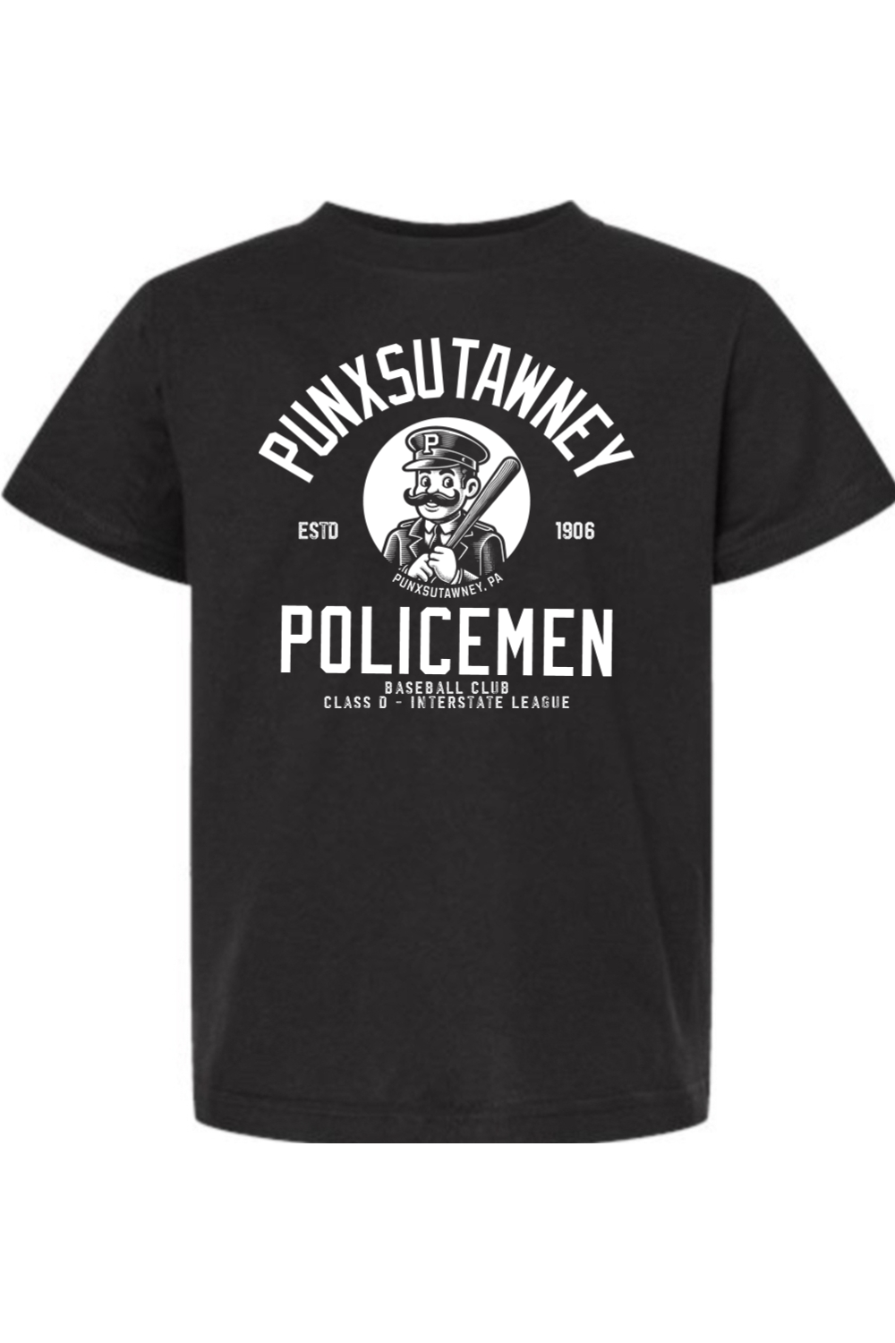 Punxsutawney Policemen Baseball 1906 | Kids Tee product image 1