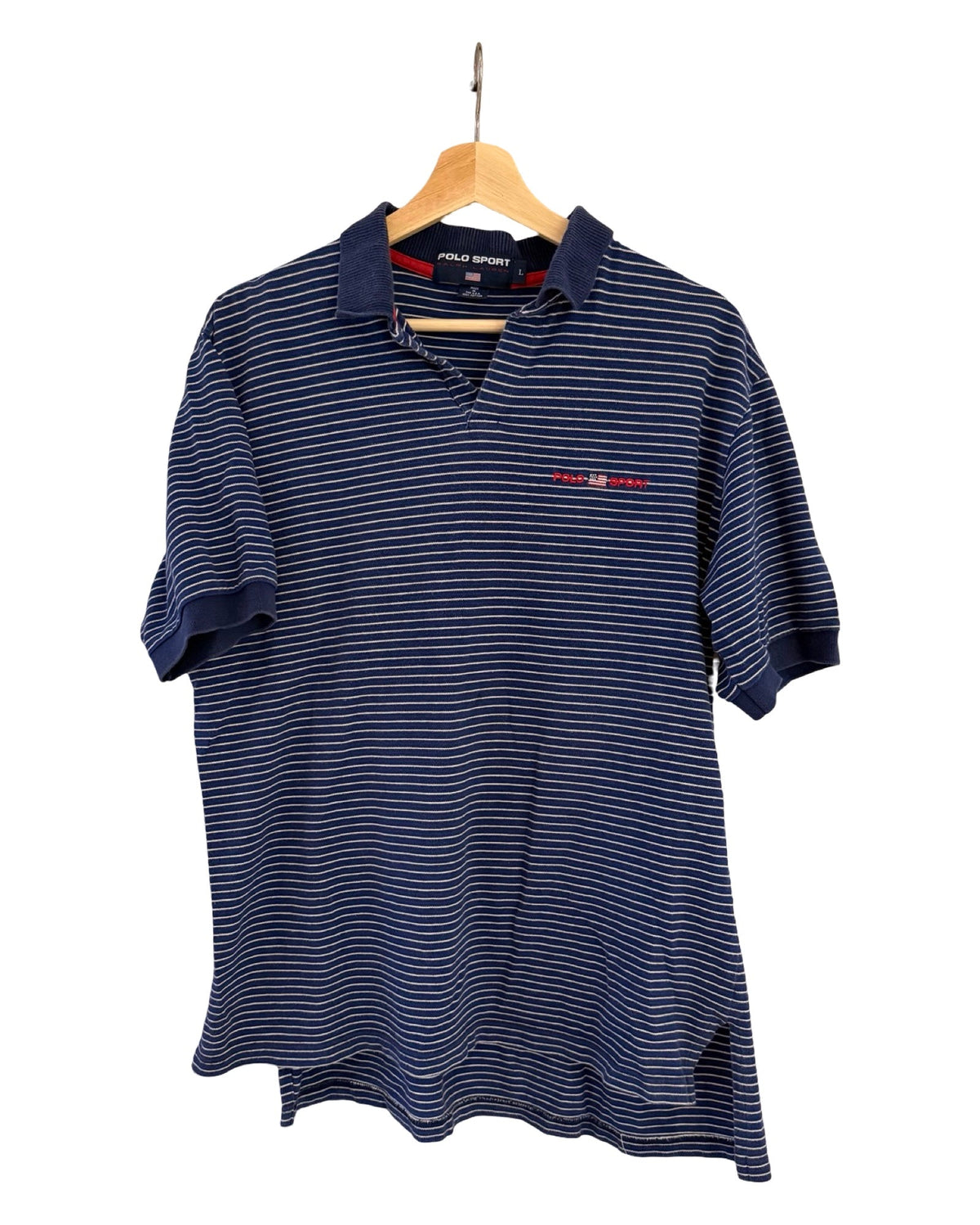 Vintage Polo Ralph Lauren Sport Striped Shirt product image 1