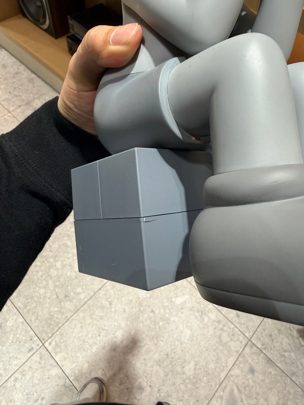 2013 KAWS Passing Through Gray Companion Figure