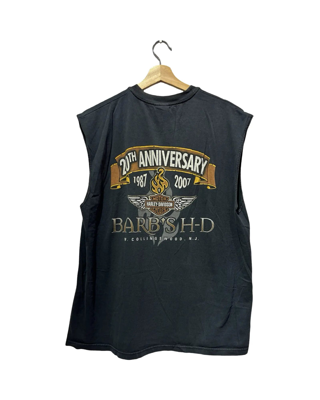 Vintage 2007 Harley Davidson 20th Anniversary Tank