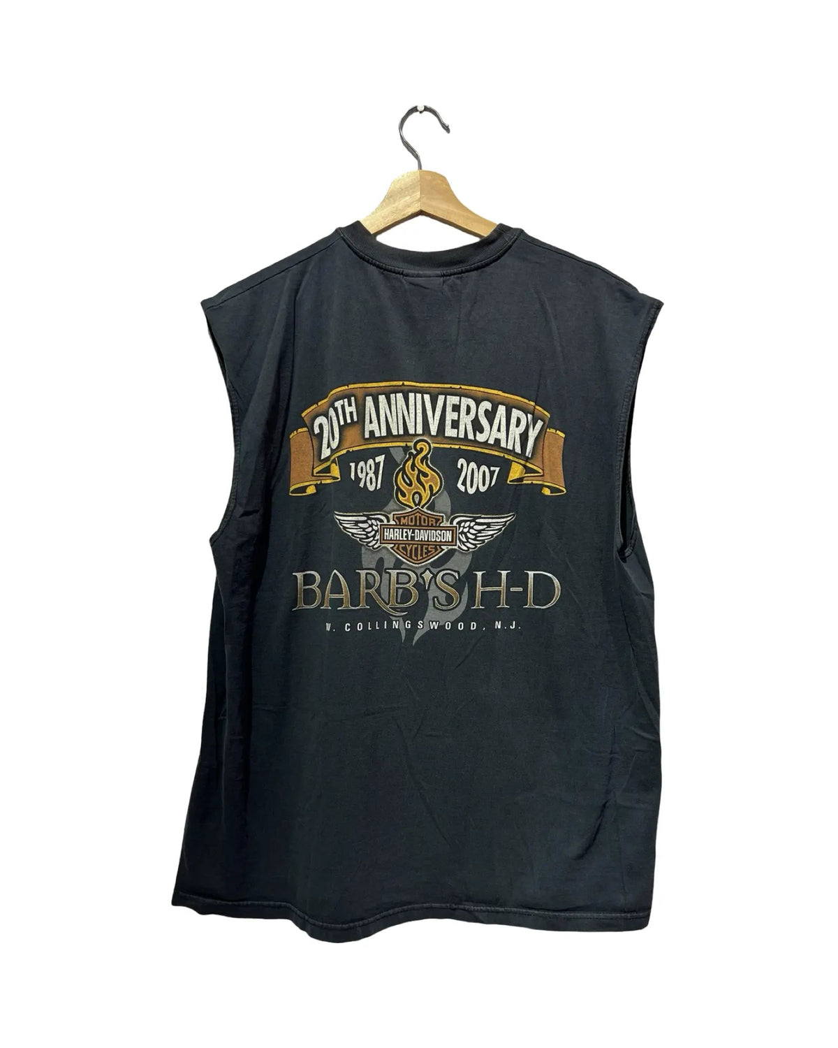 Vintage 2007 Harley Davidson 20th Anniversary Tank