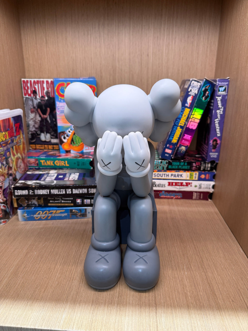 2013 KAWS Passing Through Gray Companion Figure