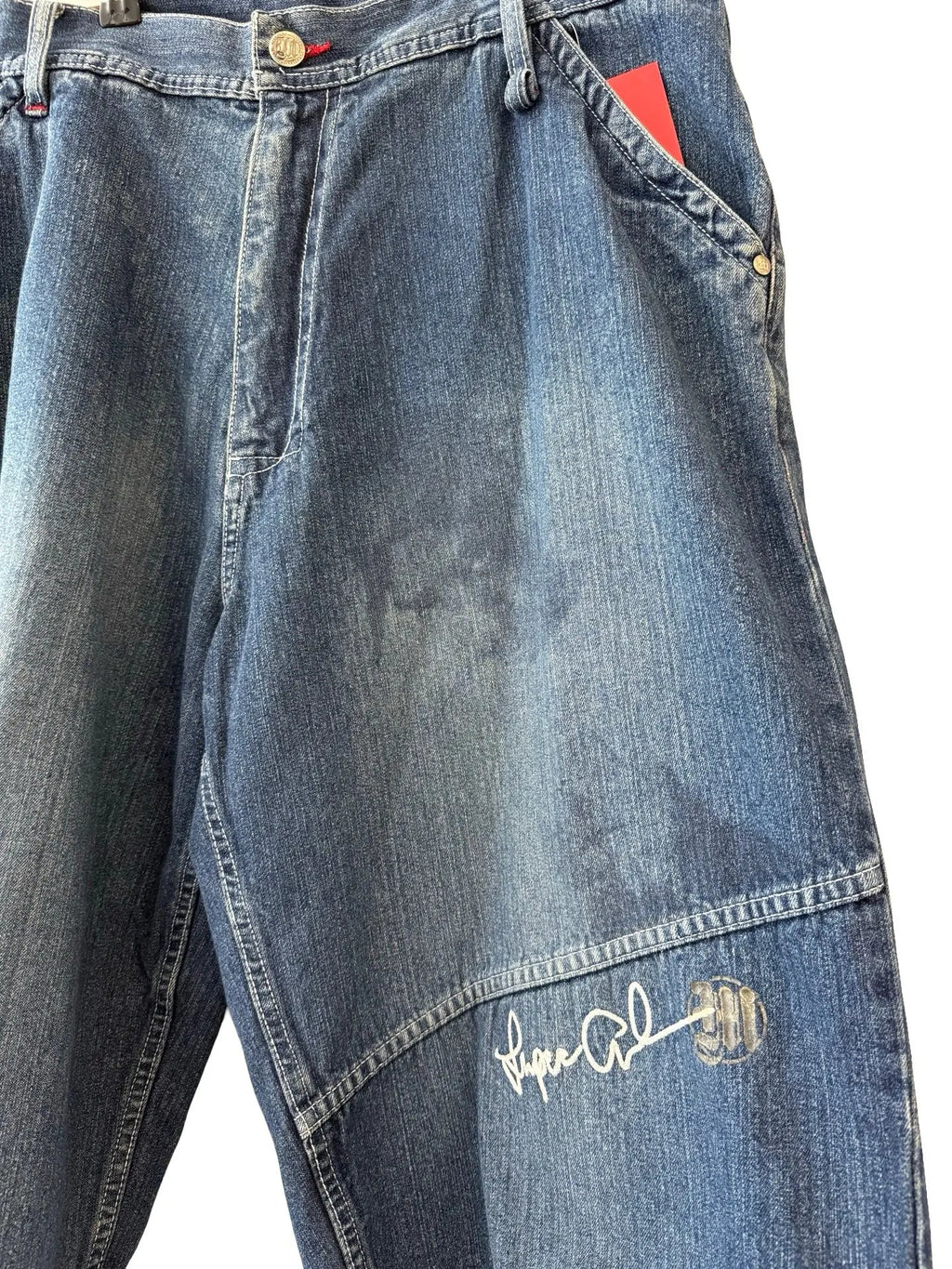 Vintage y2k 2Pac Makaveli Jean Shorts product image 2