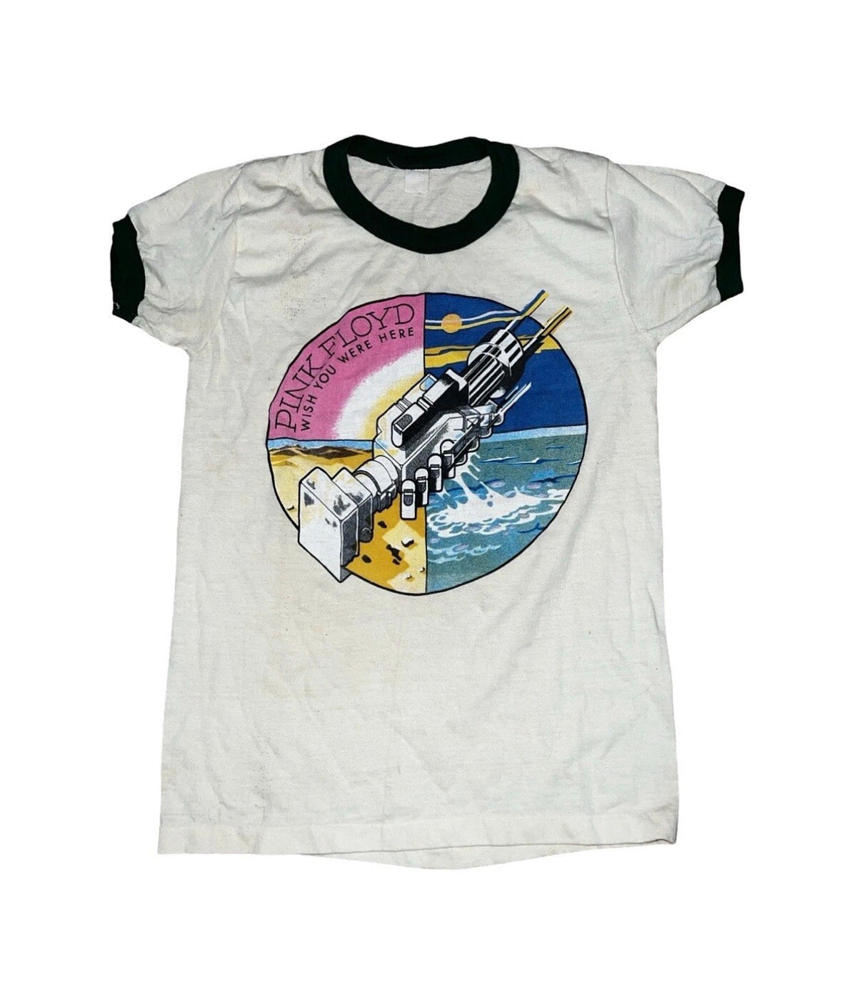 Vintage 1975 Pink Floyd Wish You Were Here Ringer Tee product image 1