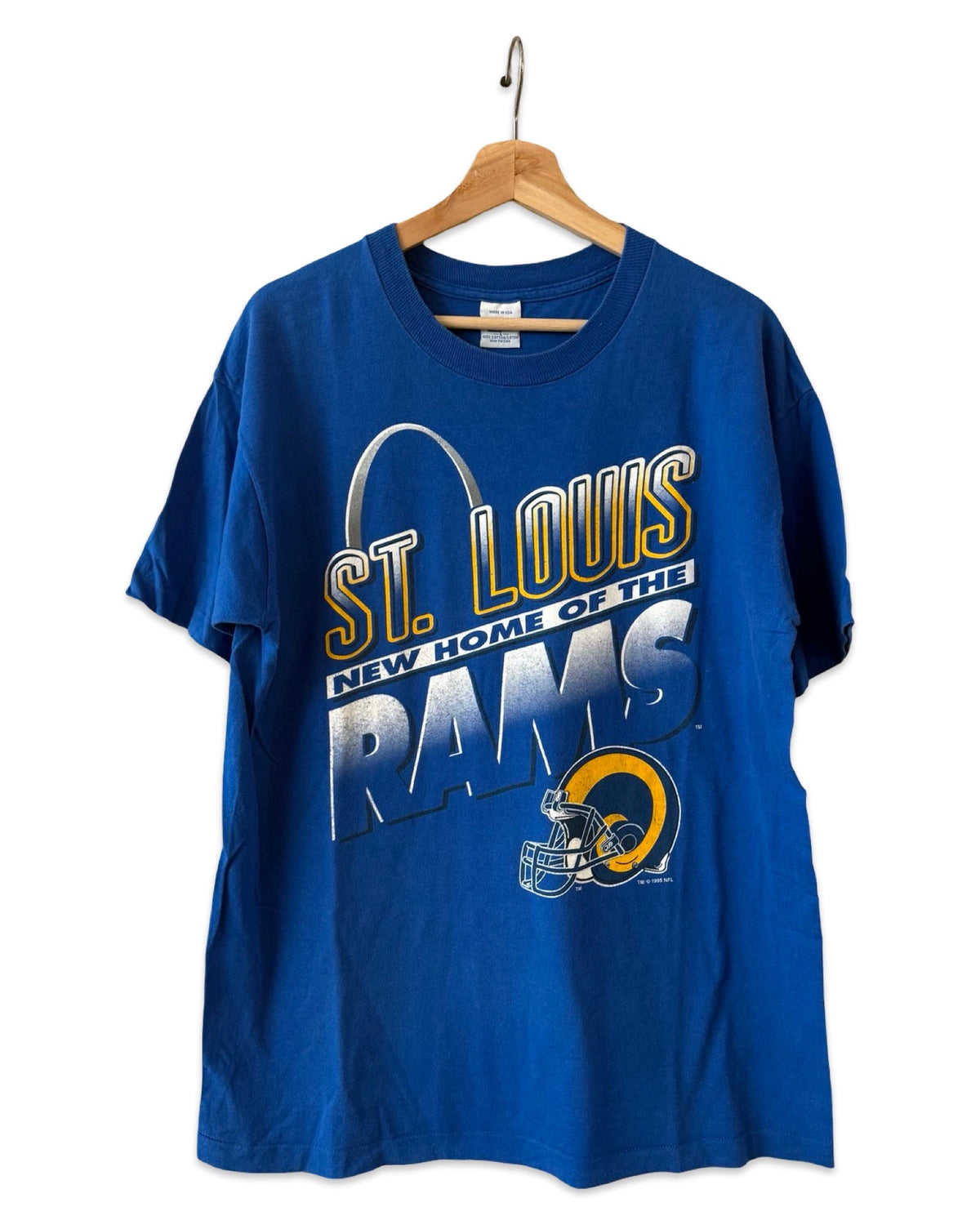Vintage 1995 St Louis Los Angeles Rams Football Tee product image 1