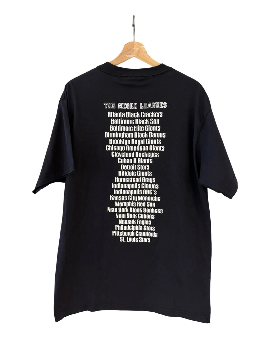 Vintage 90s Negro Leagues Baseball Teams Tee product image 2