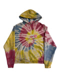 Archive Eric Emanuel Oversized Tie Dye Pink Hoodie product image 1