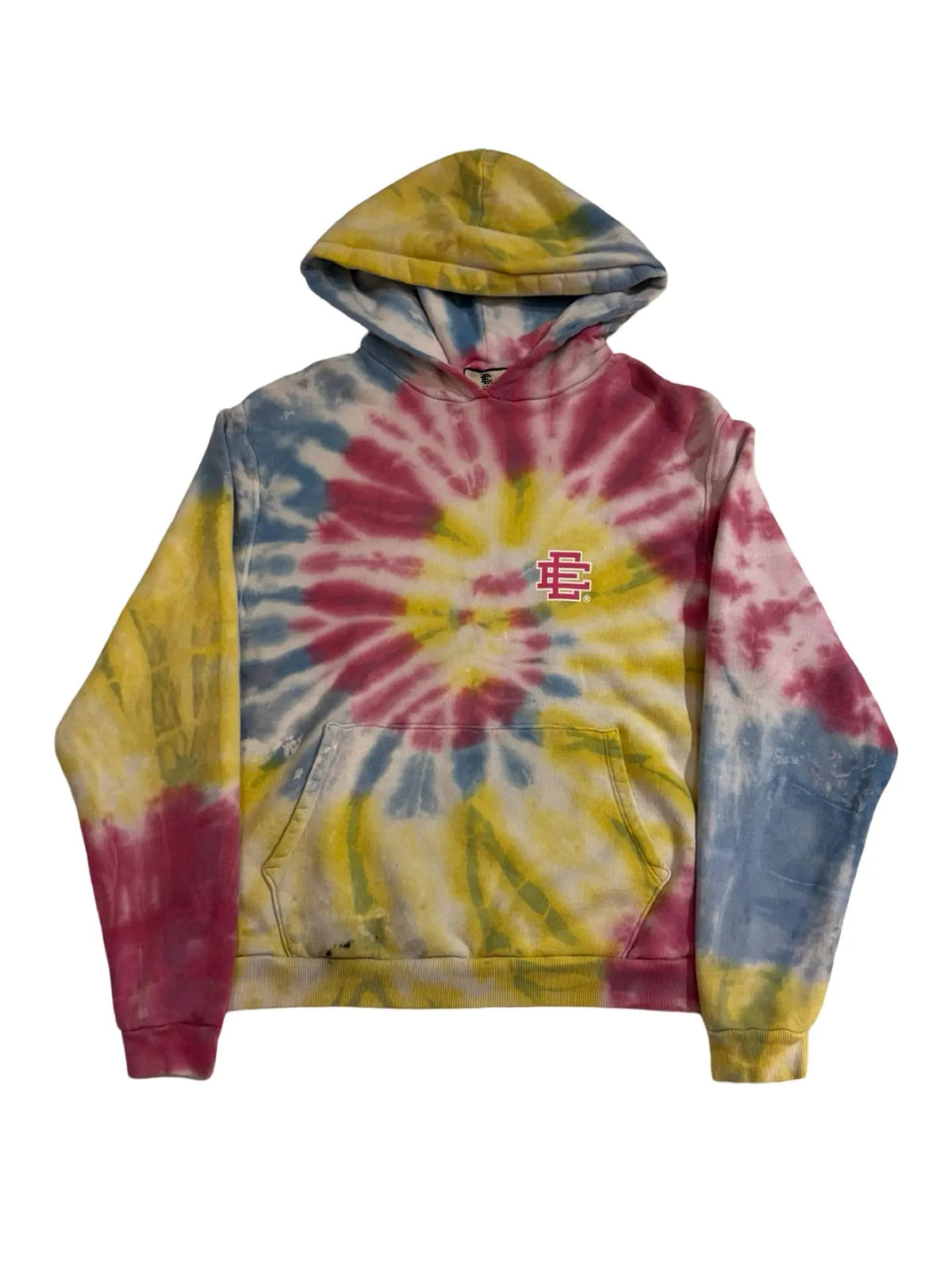 Archive Eric Emanuel Oversized Tie Dye Pink Hoodie product image 1