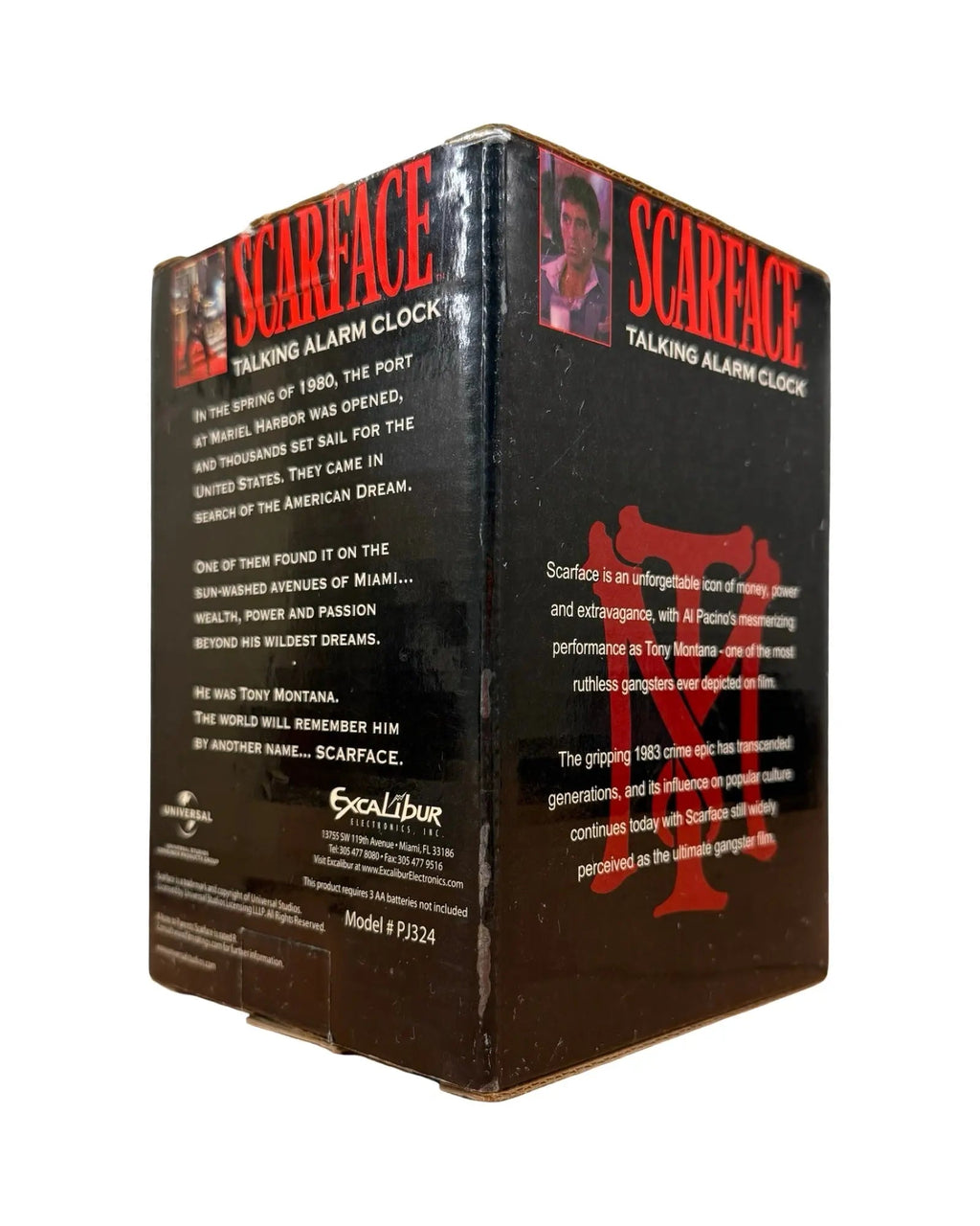 Vintage Scarface Talking Alarm Clock