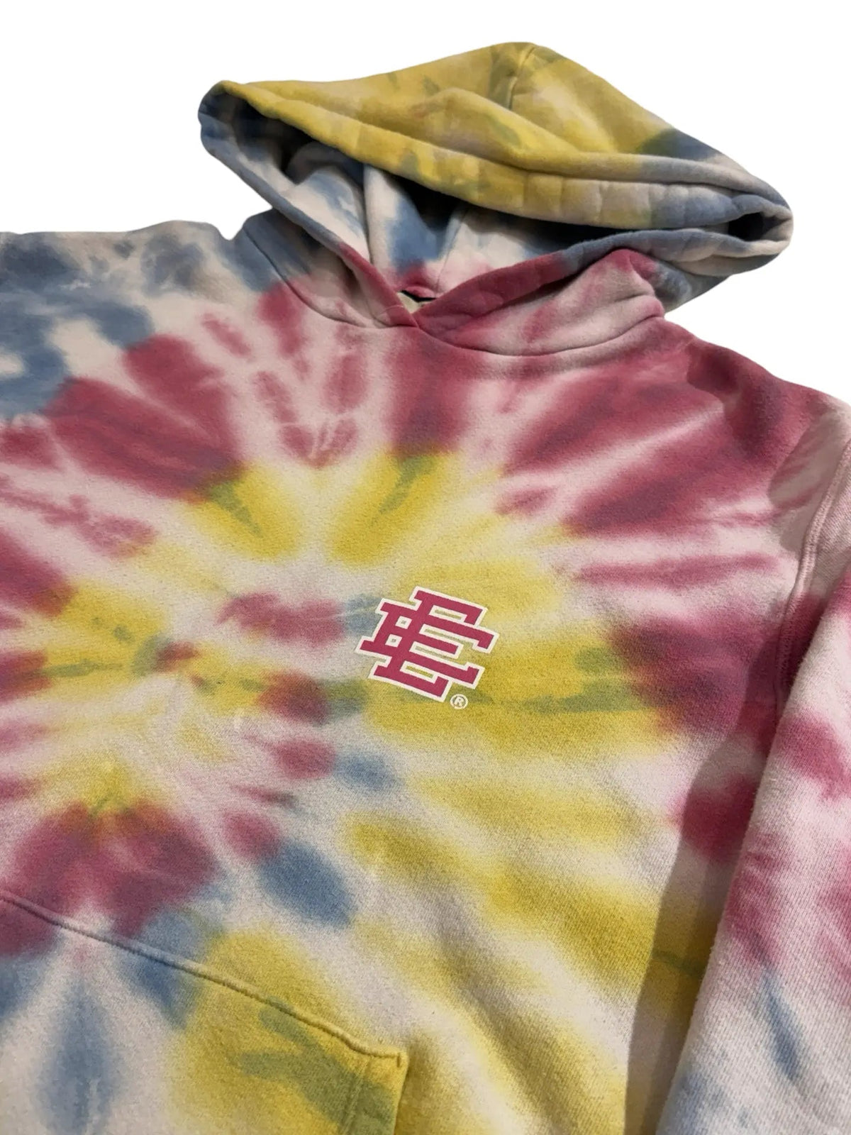 Archive Eric Emanuel Oversized Tie Dye Pink Hoodie product image 2