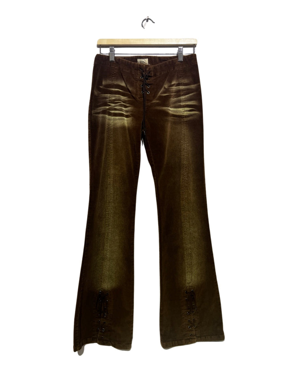 30 x 32 b lace up brown corduroy jeans