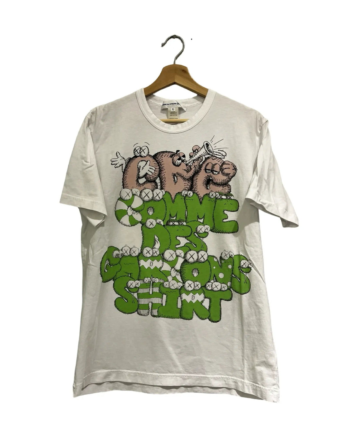 Archive KAWS x Comme Des Garcons Green Tee product image 1