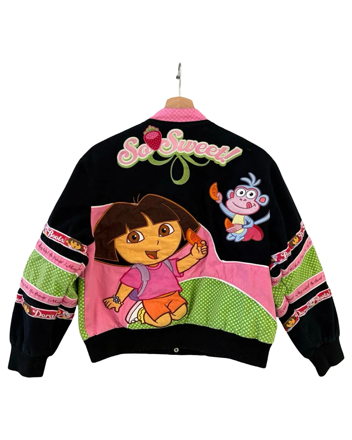 Vintage 2006 Dora The Explorer Jeff Hamilton Nascar Jacket product image 2