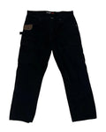 36 x 30 Vintage Wrangler Black Carpenter Pants product image 1