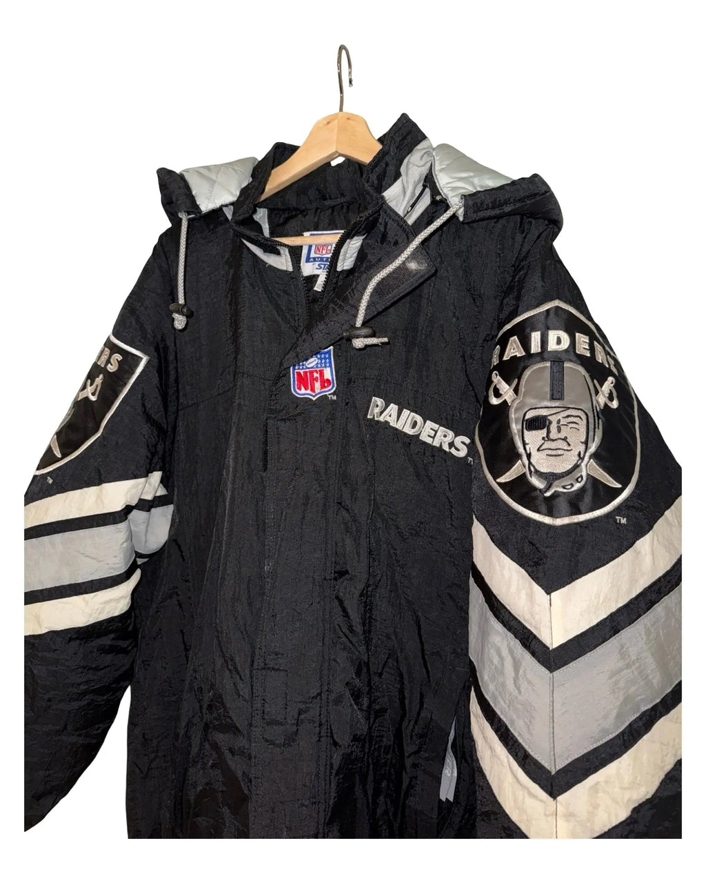 Vintage 90s Los Angeles Raiders Starter Pro Line Jacket product image 3