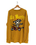 Vintage Y2K Ed Hardy Double Sided Yellow Thermal