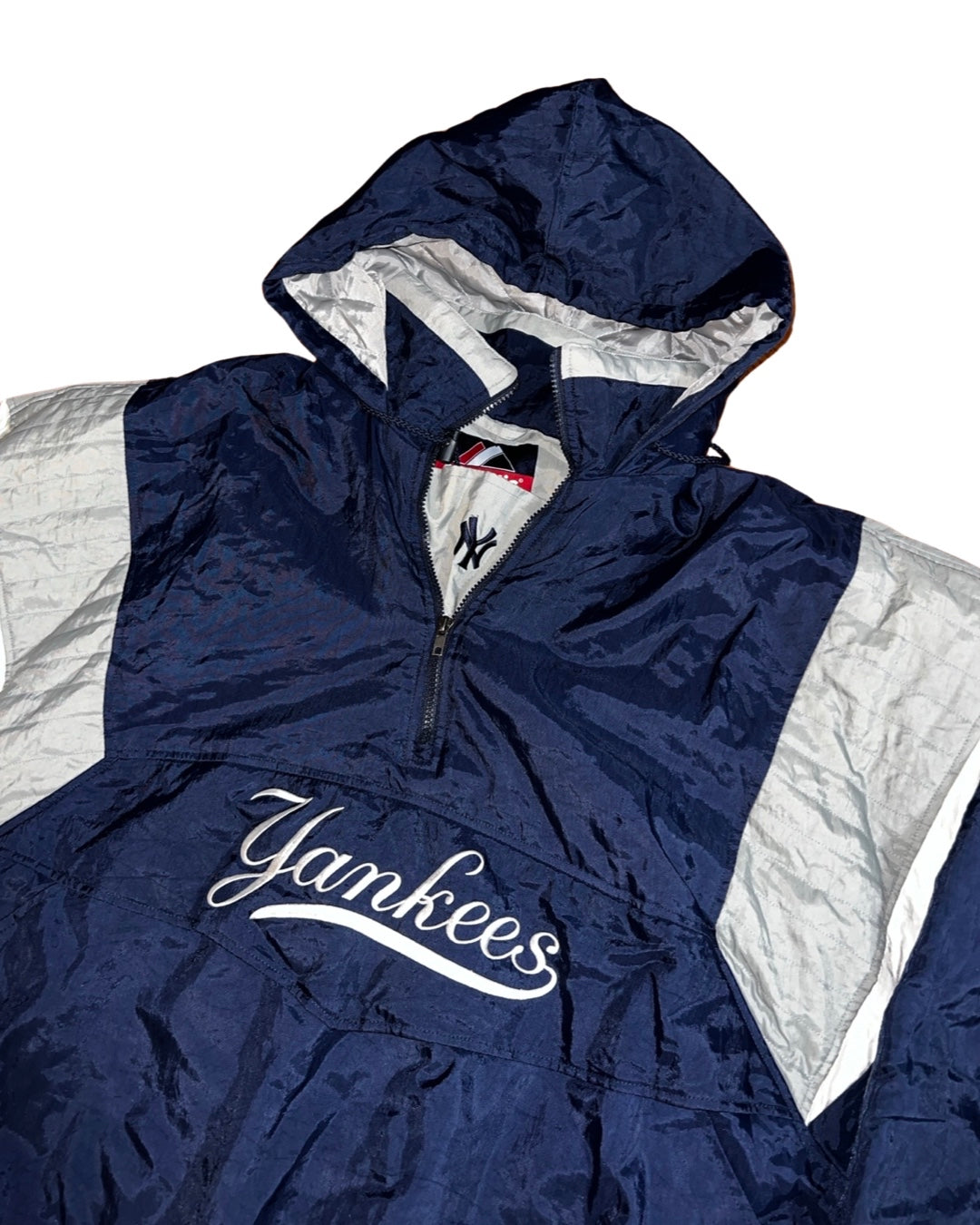 Vintage 90s New York Yankees Puffer Jacket product image 3