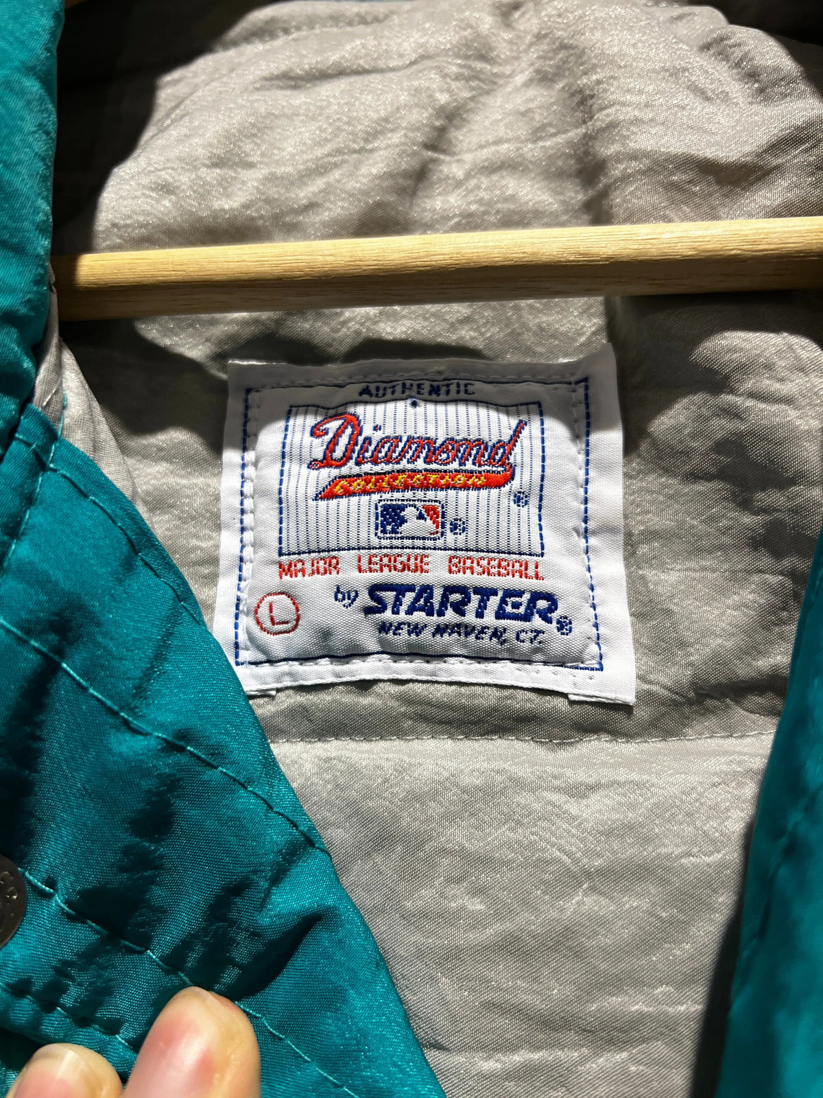 Vintage 90s DS Florida Marlins Starter Jacket product image 3
