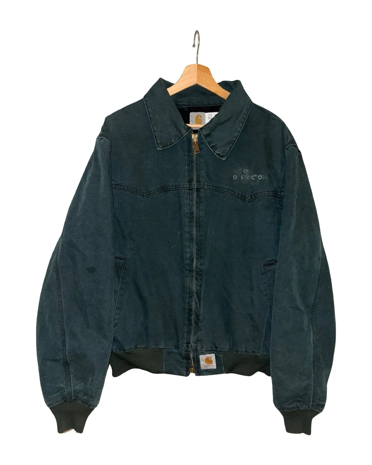 Vintage 90s Carhartt Green Santa Fe Jacket product image 1
