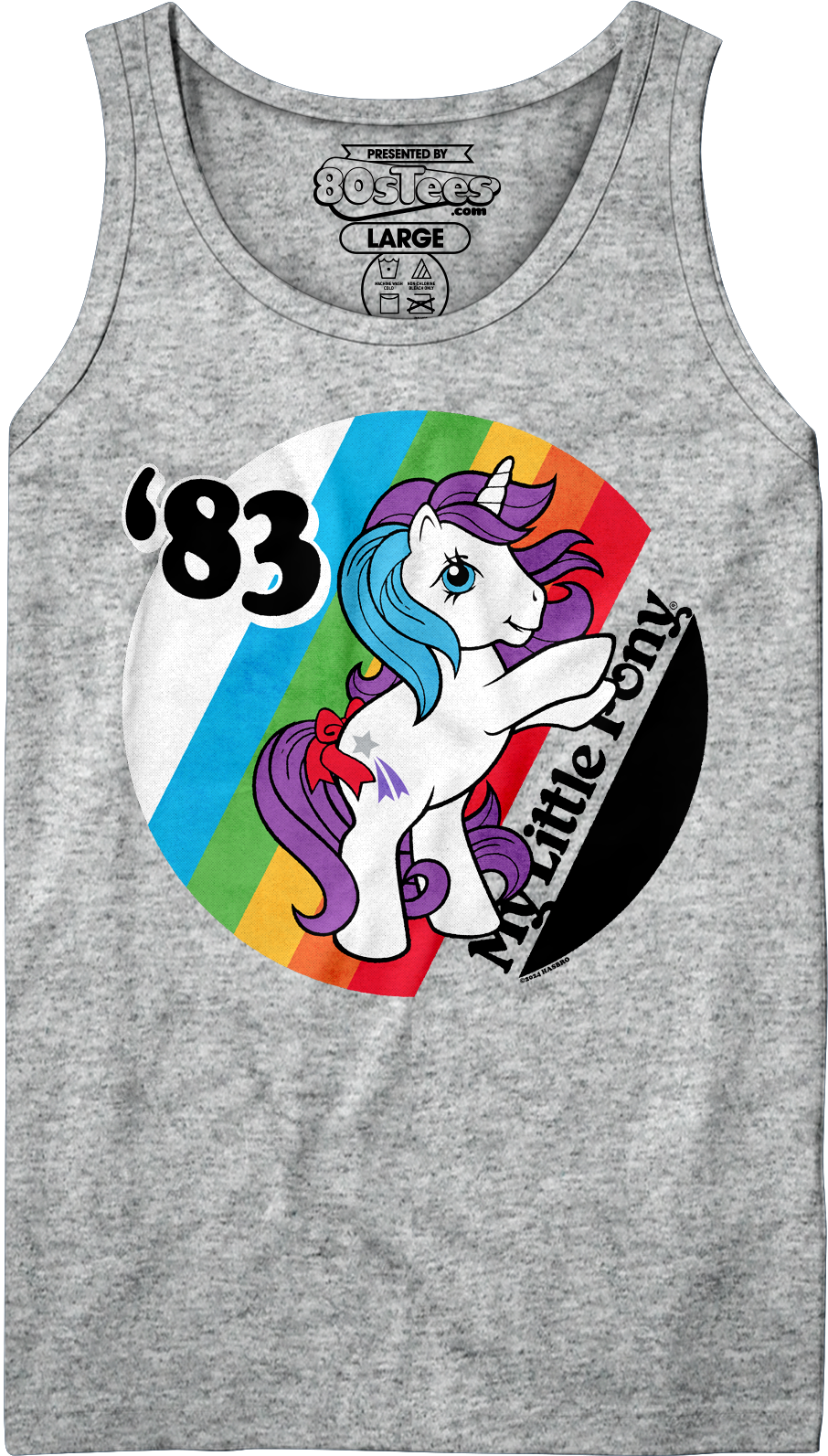 '83 Rainbow My Little Pony Tank Top