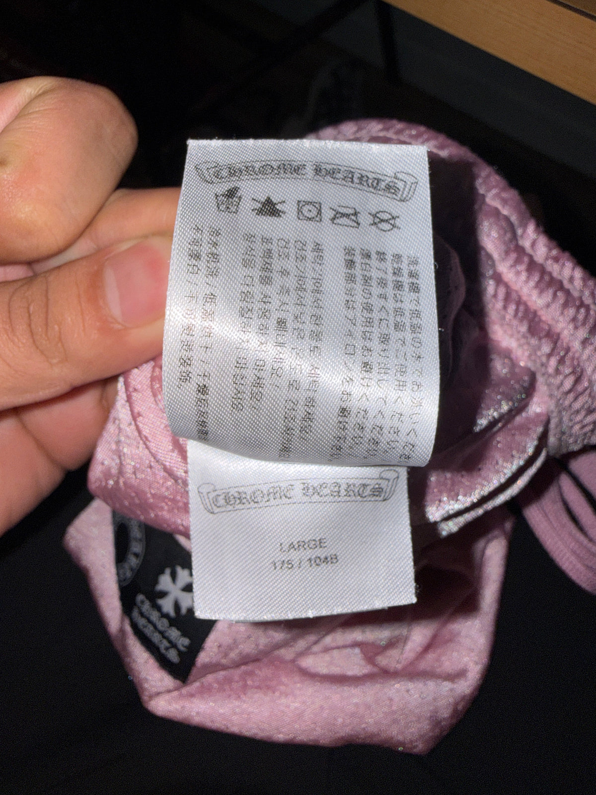 Chrome Hearts Love You Pink Mesh Shorts product image 6