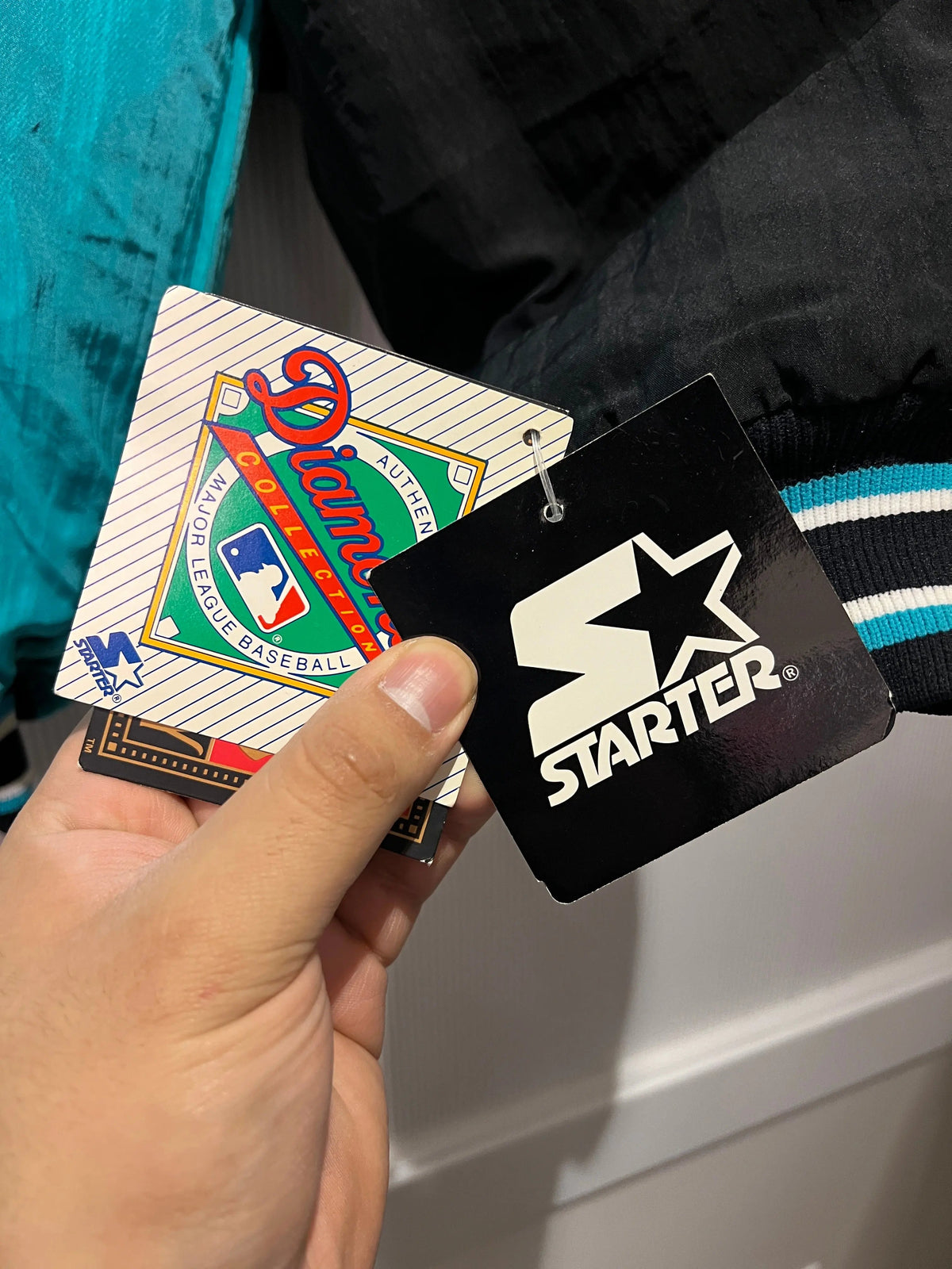 Vintage 90s DS Florida Marlins Starter Jacket product image 4