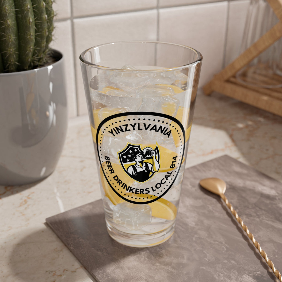 Yinzylvania Beer Drinkers Union - 814 | Pint Glass
