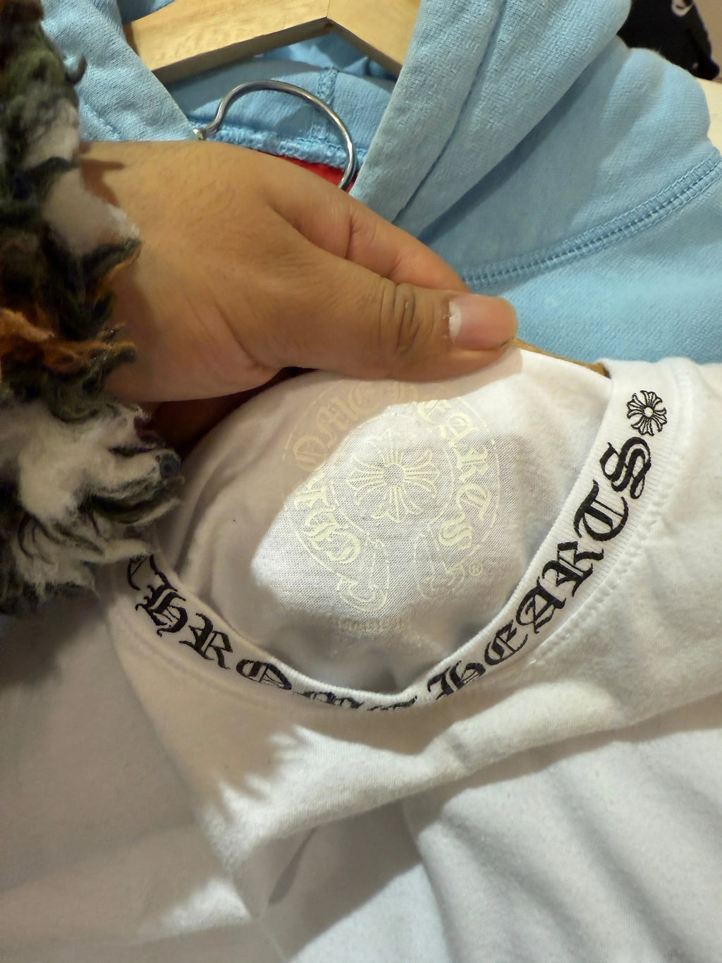 Archive Chrome Hearts Neck Logo Pocket Tee product image 5