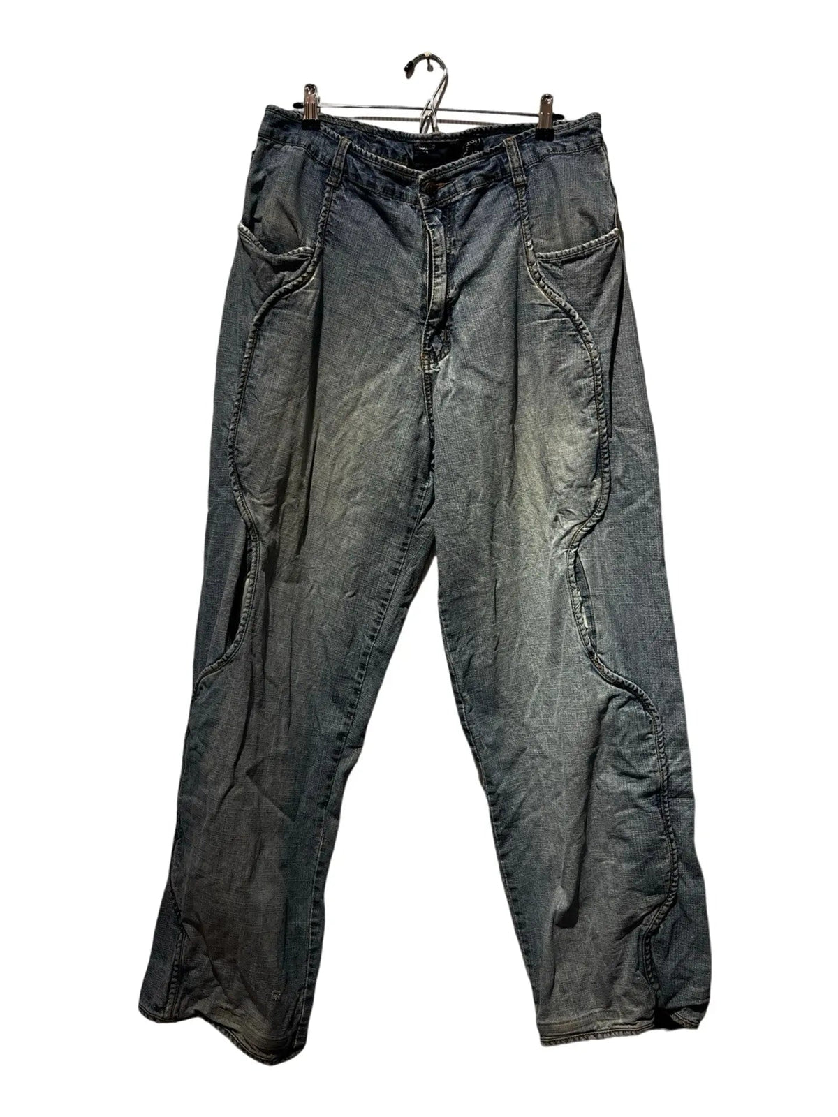 36 x 32 Vintage 90s Omavi Denim Baggy Jeans