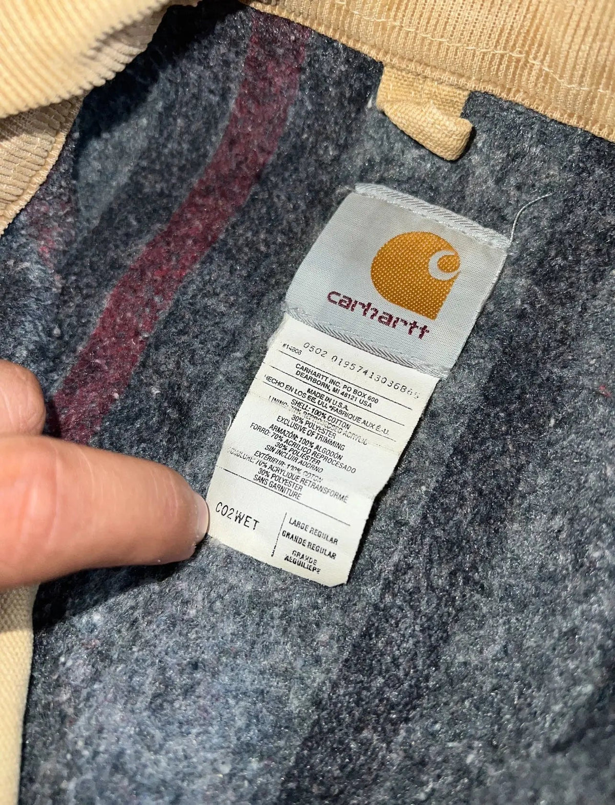 Vintage 90s Carhartt Button Up Barn Jacket product image 4