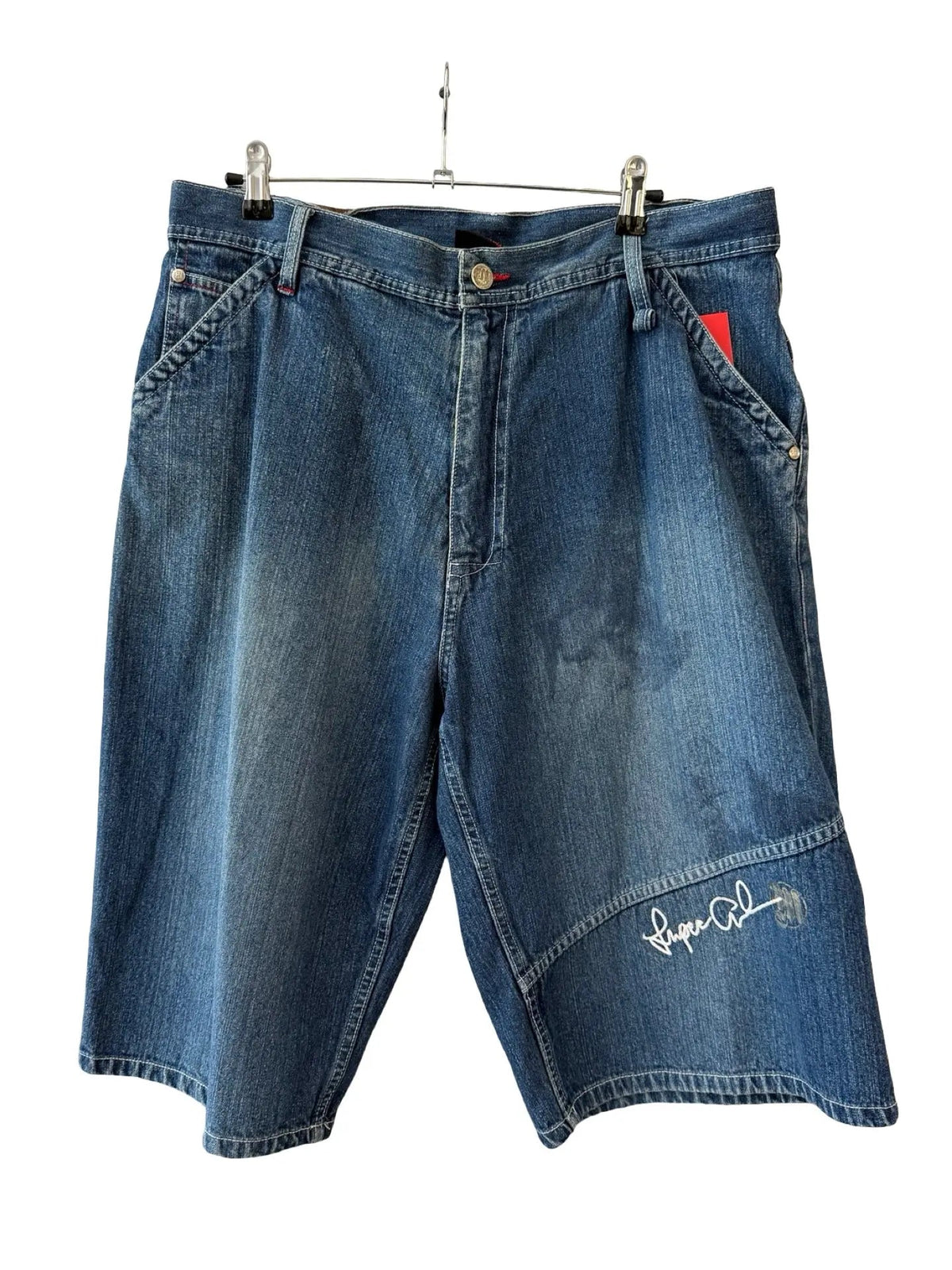 Vintage y2k 2Pac Makaveli Jean Shorts product image 1