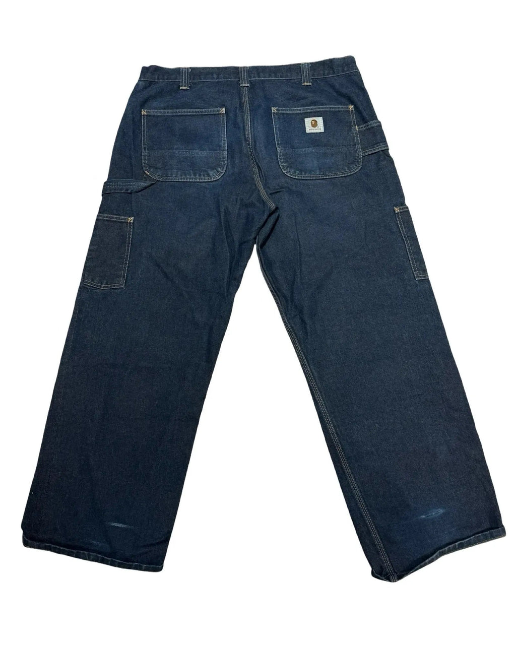 Rare y2k BAPE Baggy Carpenter Denim Jeans size 38