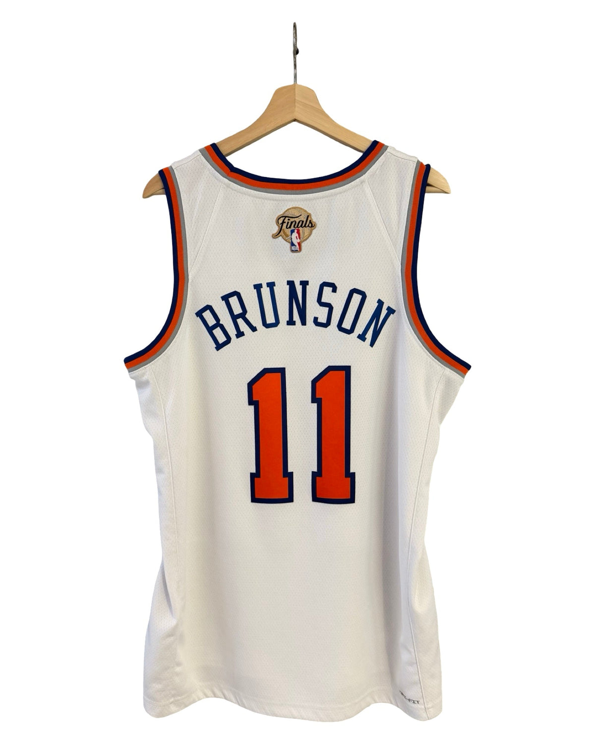 2026 New York Knicks Jalen Brunson 11 NBA Finals White product image 1