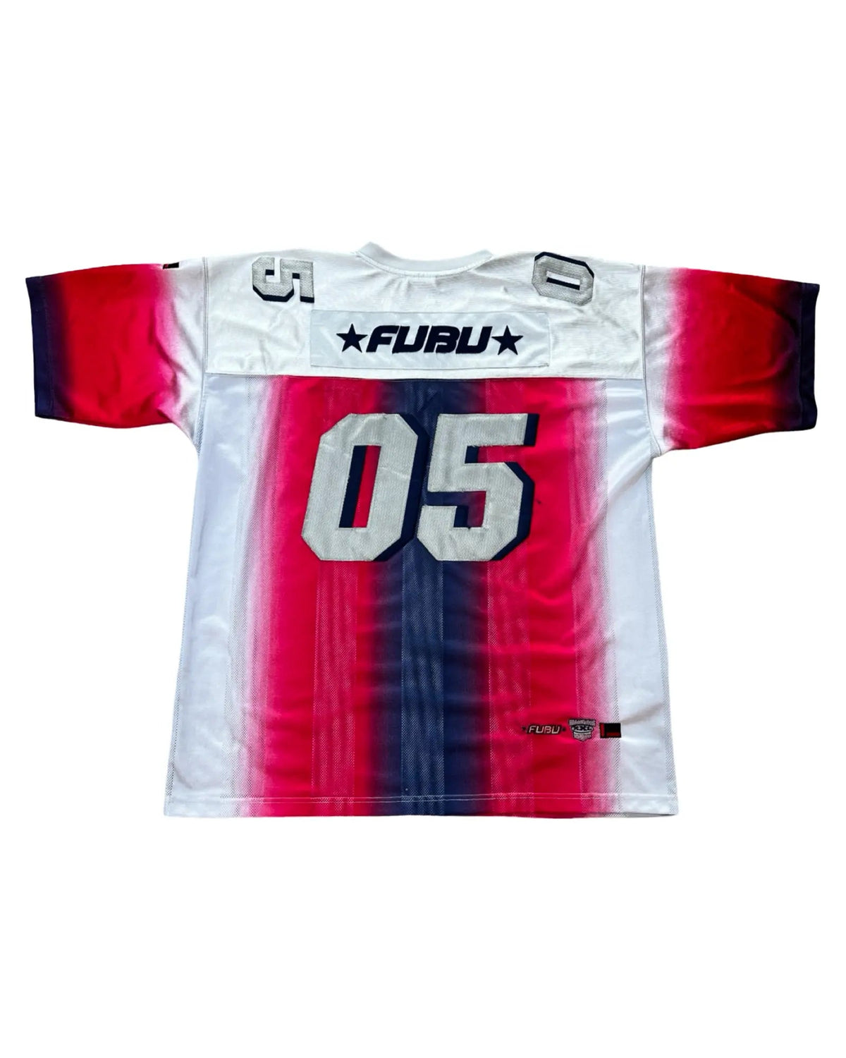 Vintage 2005 FUBU Red Tie Dye Jersey product image 2