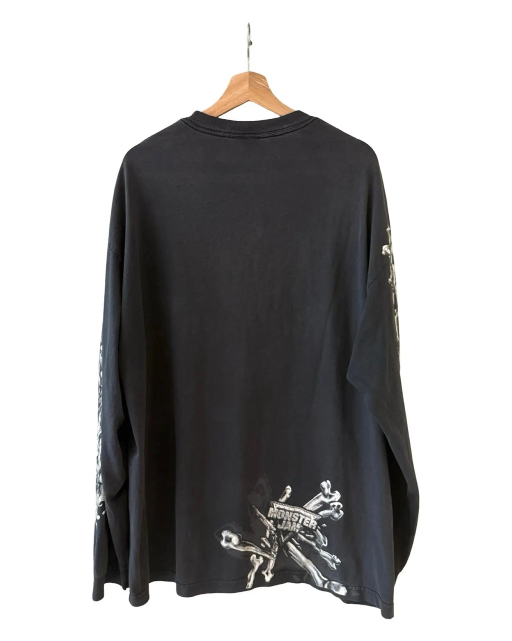 Vintage Monster Jam Grave Digger Truck Long Sleeve Tee product image 2