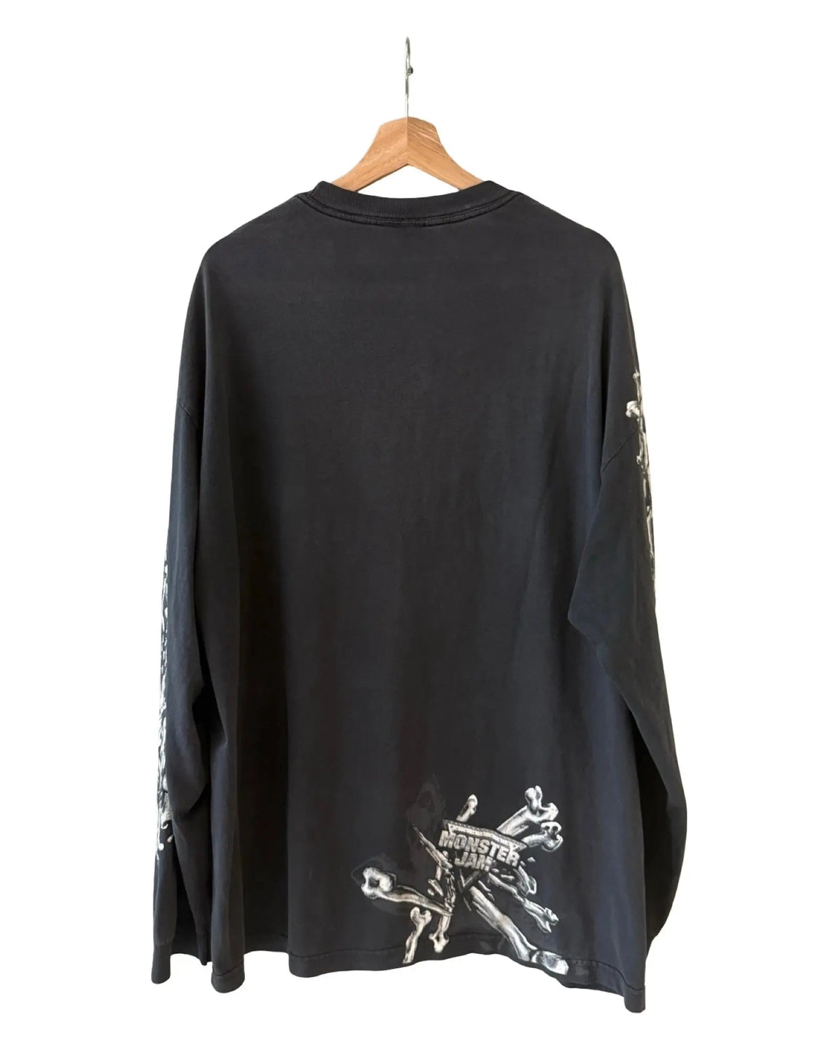 Vintage Monster Jam Grave Digger Truck Long Sleeve Tee product image 2