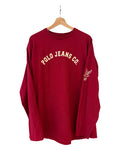 Vintage y2k Polo Ralph Lauren Sport Red Long Sleeve Tee product image 1