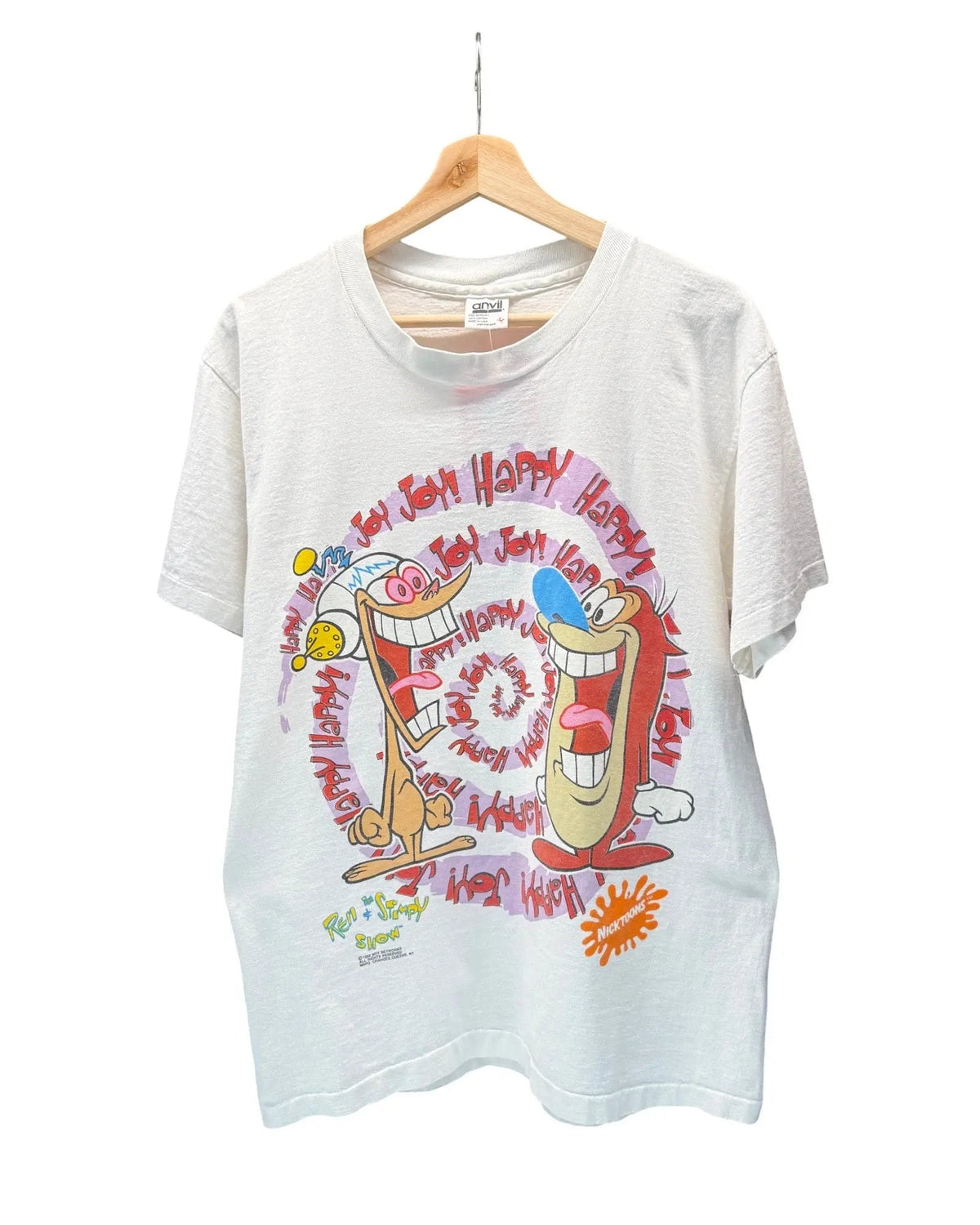 Vintage 1992 Ren & Stimpy MTV Promo Tee product image 1