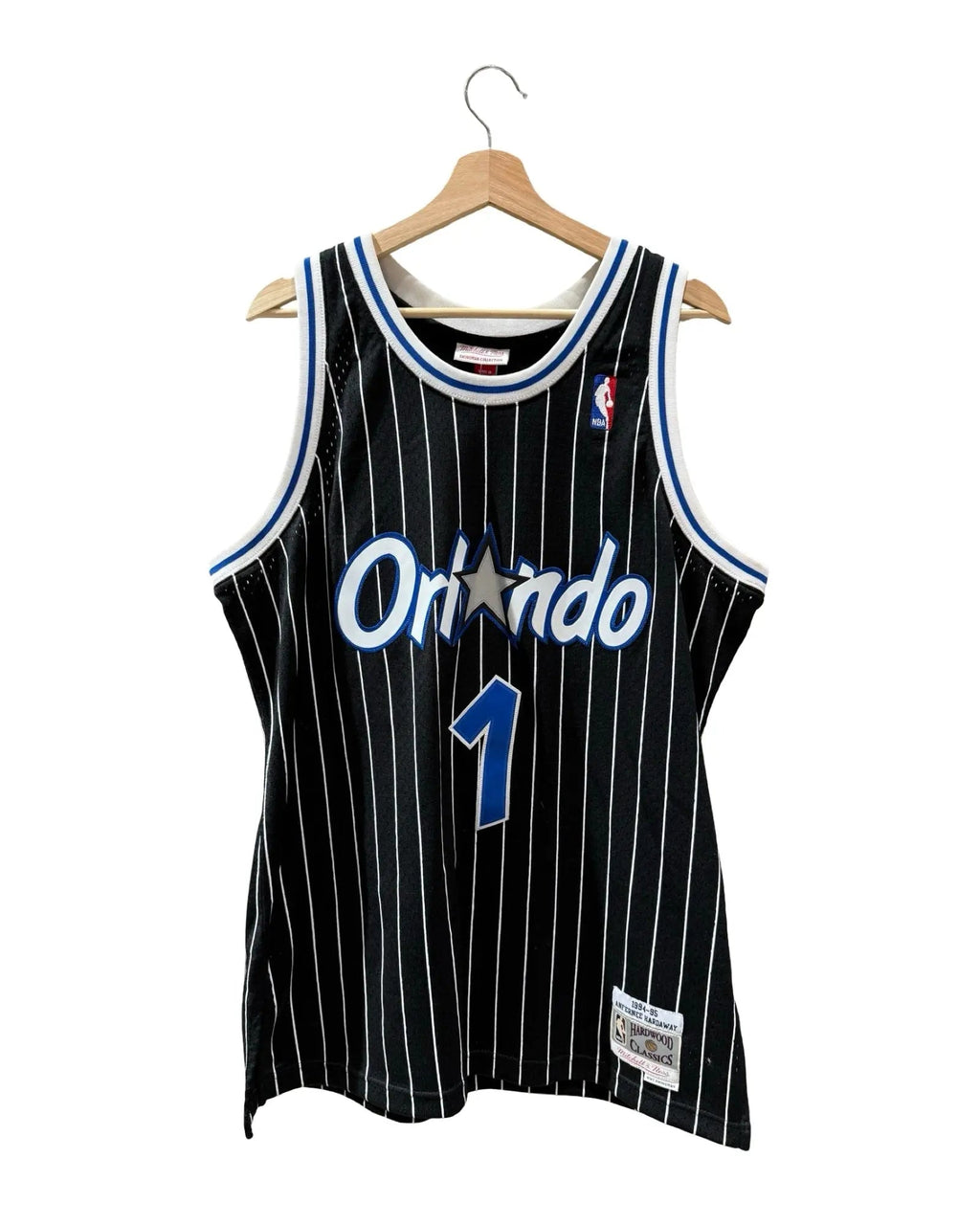 Vintage Orlando Magic Penny Hardaway Striped Jersey product image 1