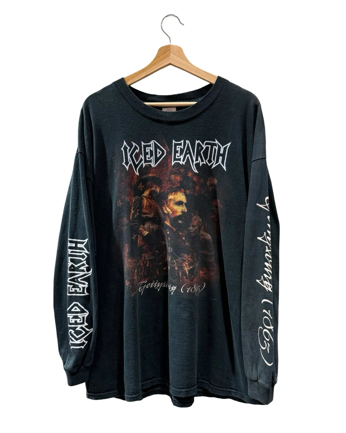 Vintage 2004 Iced Earth Gettysburg Metal Band Tee product image 1