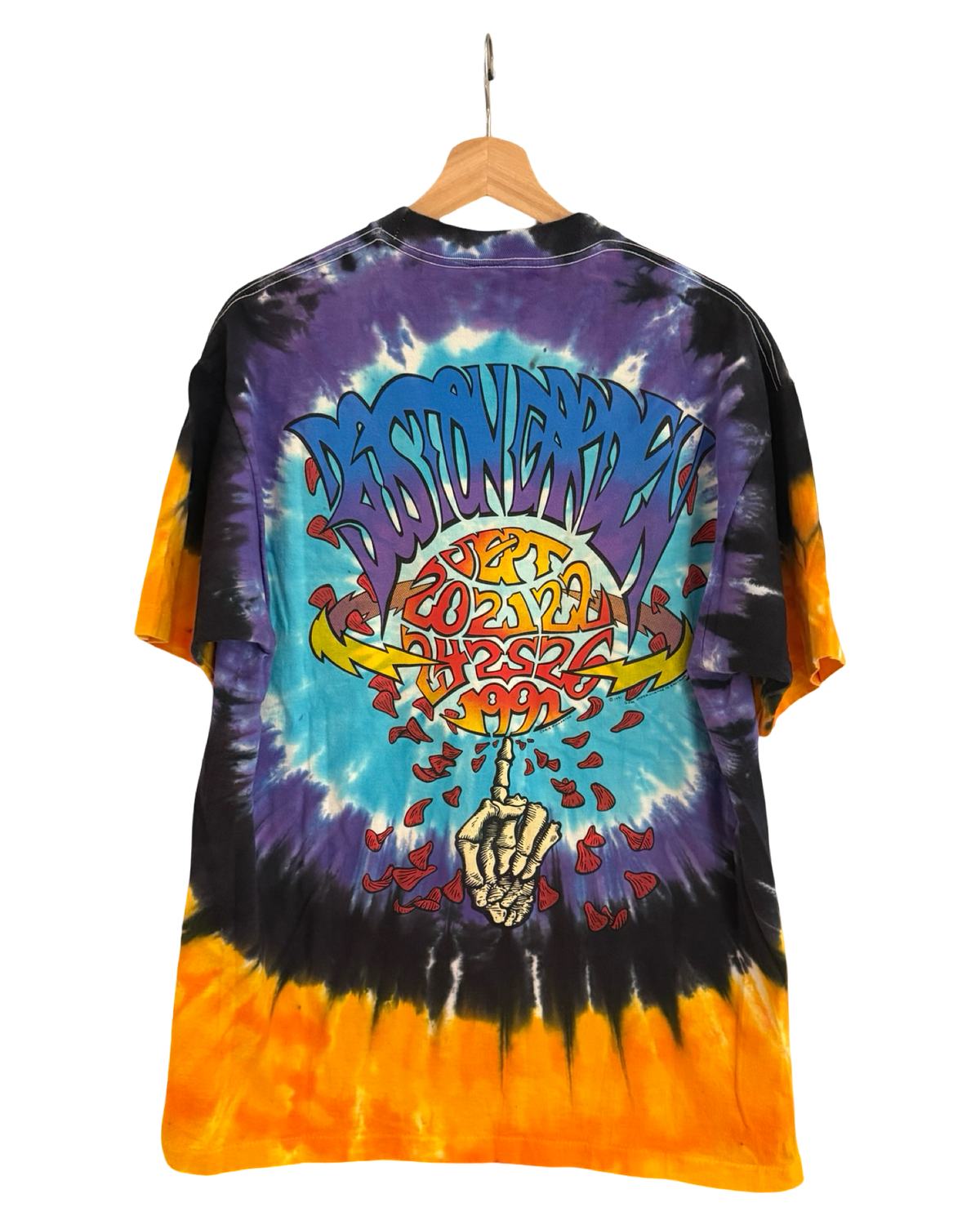 Vintage 1991 Grateful Dead Boston Garden Tie Dye Tee product image 2